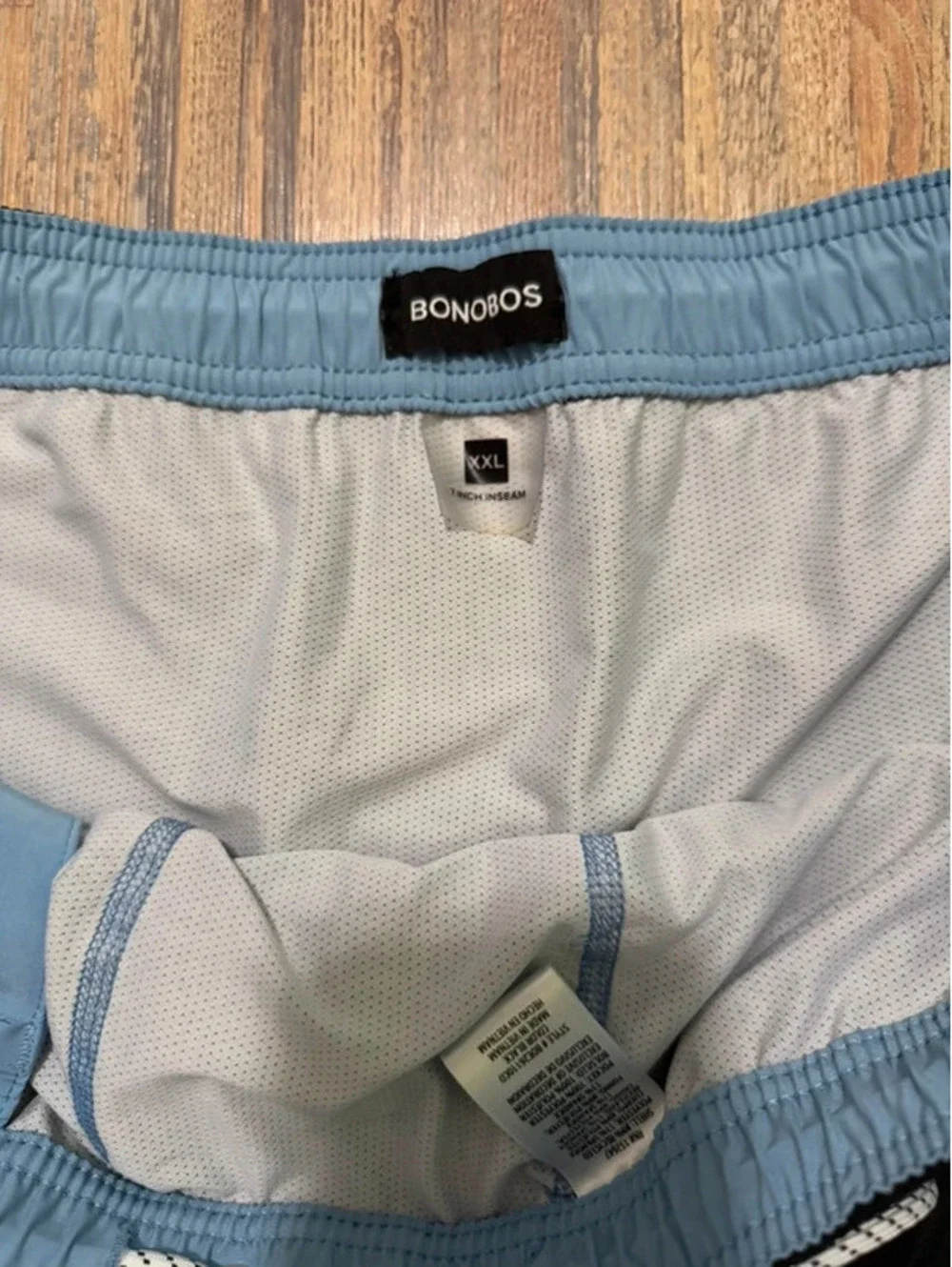 Bonobos men’s black swim trunks size XXL